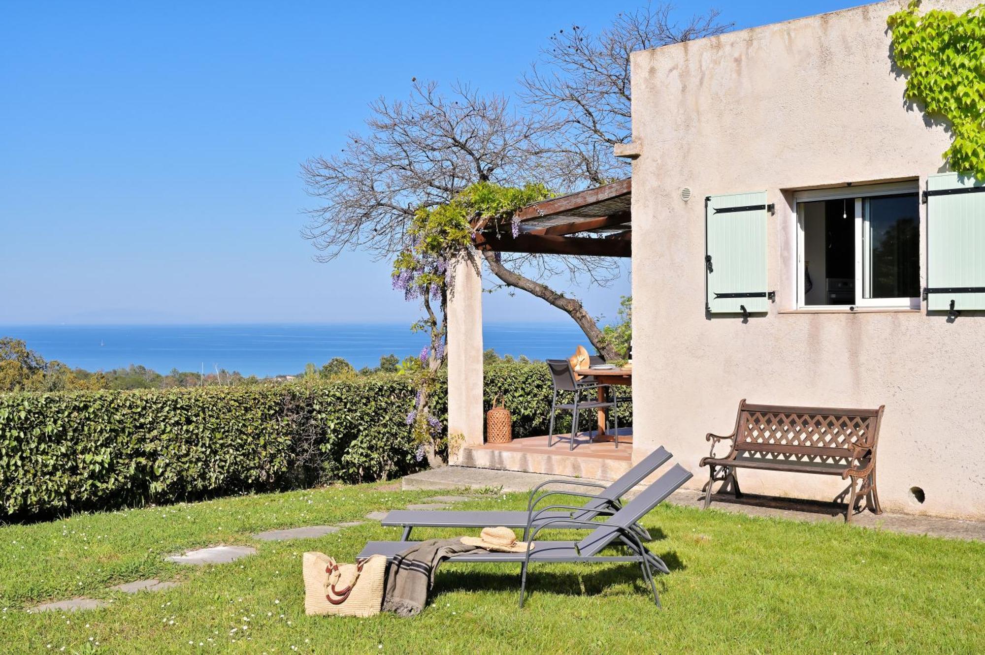 Domaine Punta Della Guardia Villa Vue Mer Dans Nature Protegee, Plage A 1,5 Km Cervione Εξωτερικό φωτογραφία